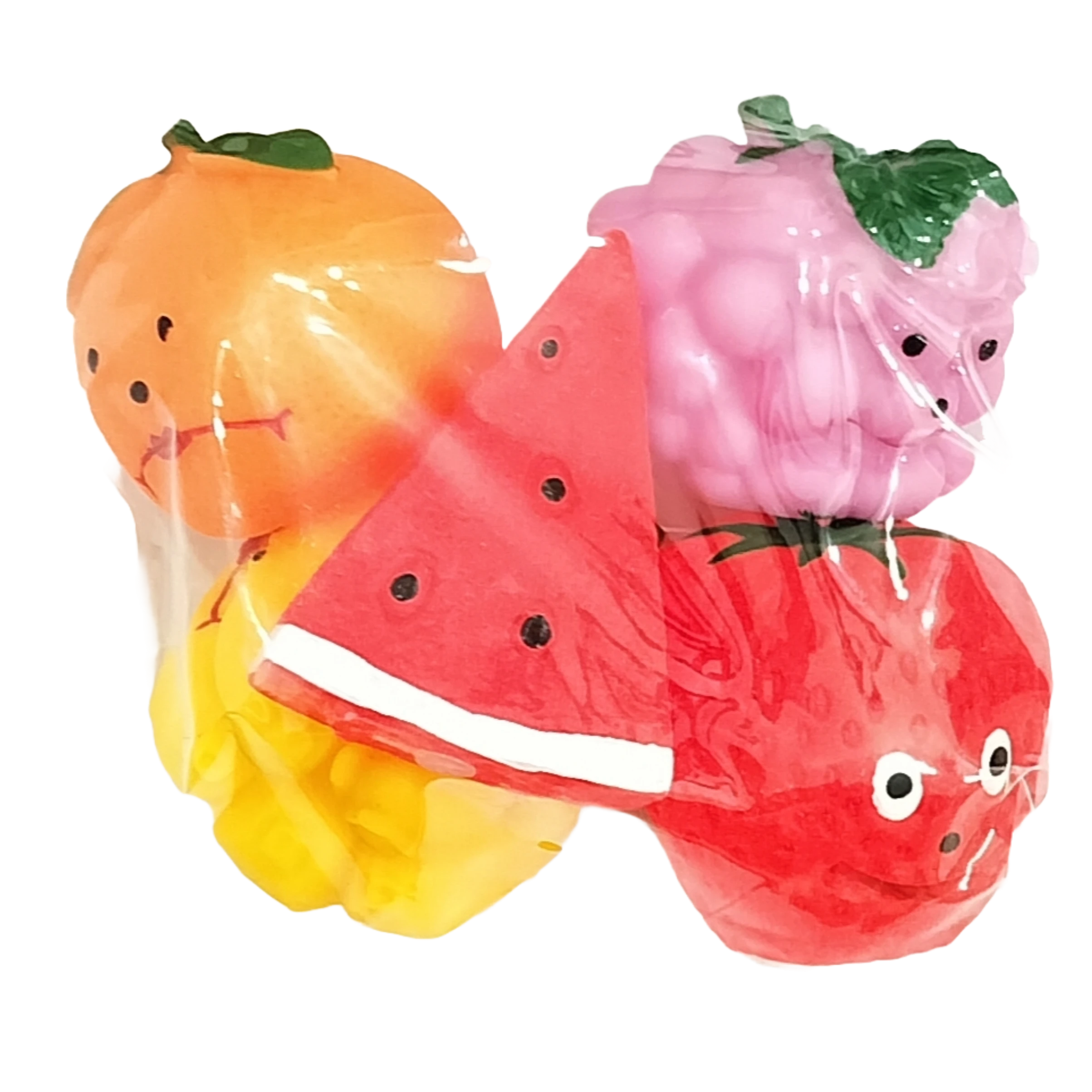 Juicy Fruits Squeezy Toys